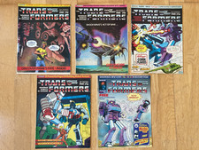 Transformers Comics Lot 23-27 Marvel UK G1 (2...