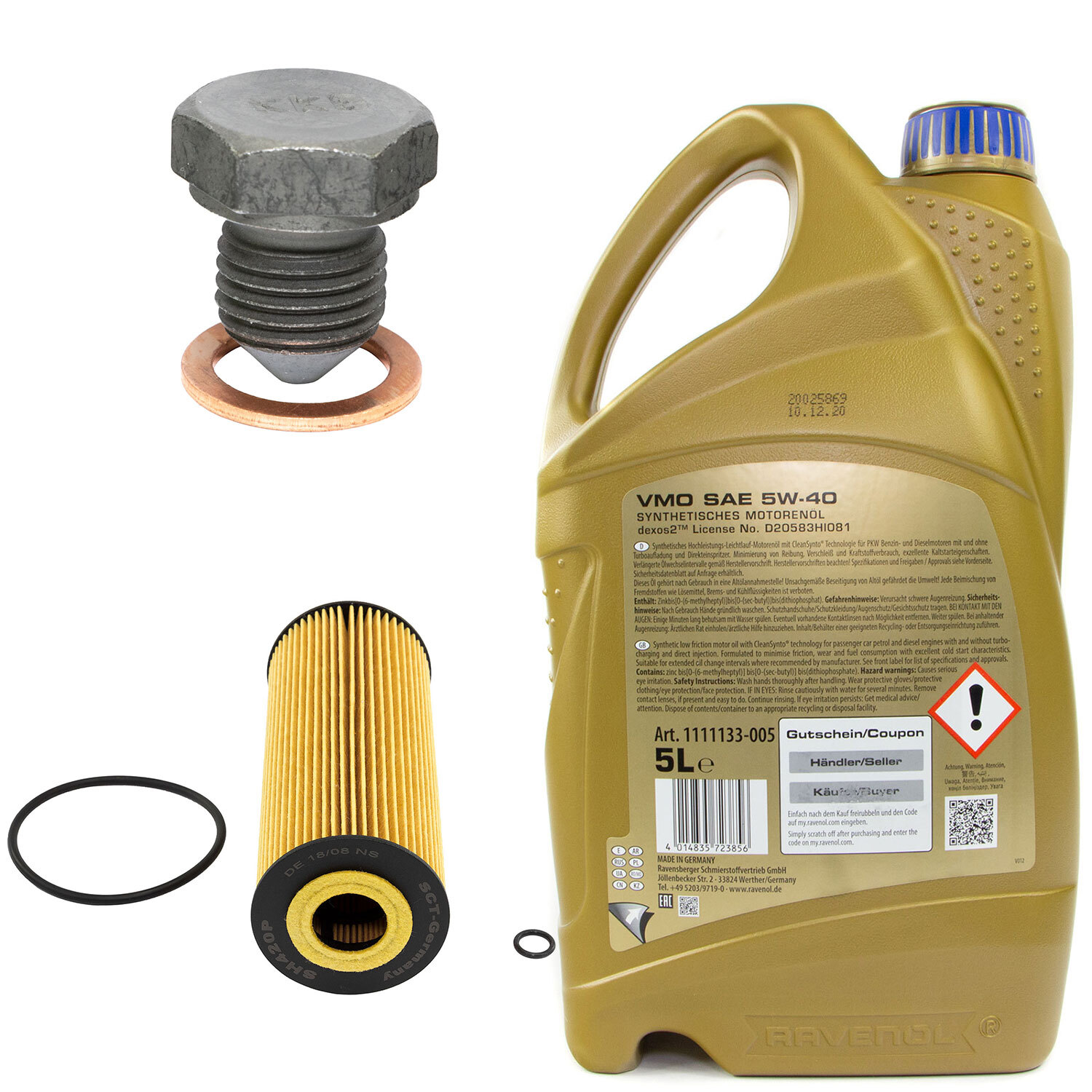 Ölfilter-Drucktest Set Für BMW B48 Motor - Professionelle Öldruck Messung