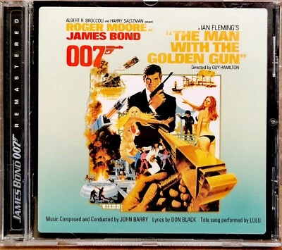 THE MAN WITH THE GOLDEN GUN + JOHN BARRY + REMASTERED VERSION + JAMES BOND - CD - Bild 1 von 3
