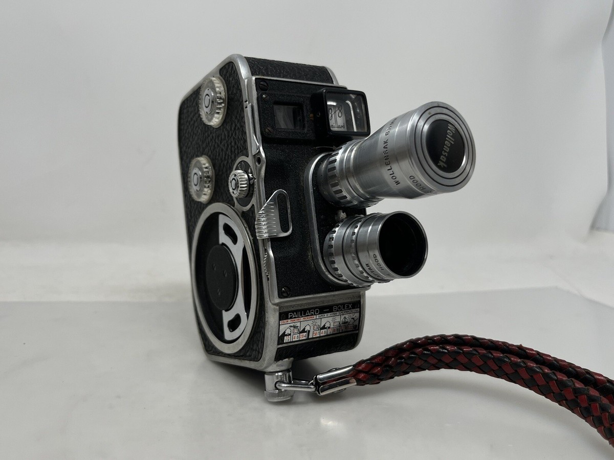 8mmフィルムカメラ Paillard Bolex E8 Paillard Bolex E8 – Hard to Find Camera Store