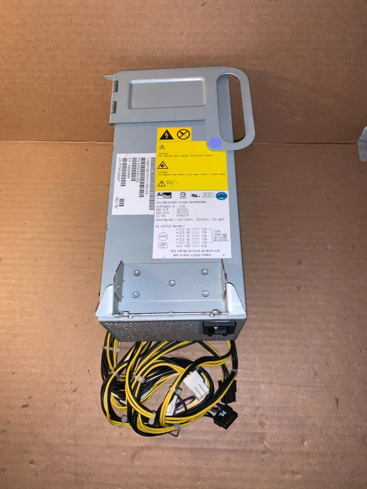 IBM 815W Power Supply 39Y7272 39Y7291 AcBel API5FS20 - Image 3 of 4