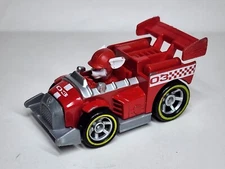 Paw Patrol MARSHALL Police Dog Diecast Red Ready Rescue Race Car #3 16782 TV Car