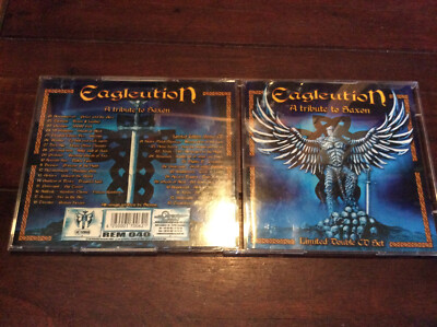 Eagleution - A Tribute To Saxon [2 CD Album] Powergod  Dark Age etc