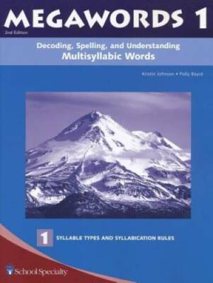 Decoding, Spelling, and Understanding Multisyllabic Words: Syllable Types - GOOD