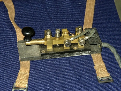 BUNNELL WW2 MILITARY STRAP-ON-THE-LEG KEY US ARMY - TASTO MILITARE da GAMBA GM2 - Picture 7 of 12
