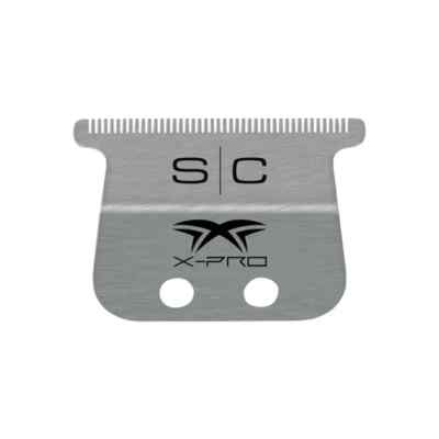 StyleCraft Replacement Fixed Stainless Steel X-PRO Wide Trimmer Blade | SC512S