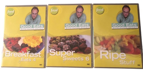 Good Eats with Alton Brown Vol 12: Some Like It Sweet (3-disc DVD Set) GUC
