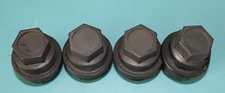 LOT OF 4 GM GMC THREADED Lug Nut CAP COVER FOR Center Wheel Factory GENUINE OEM