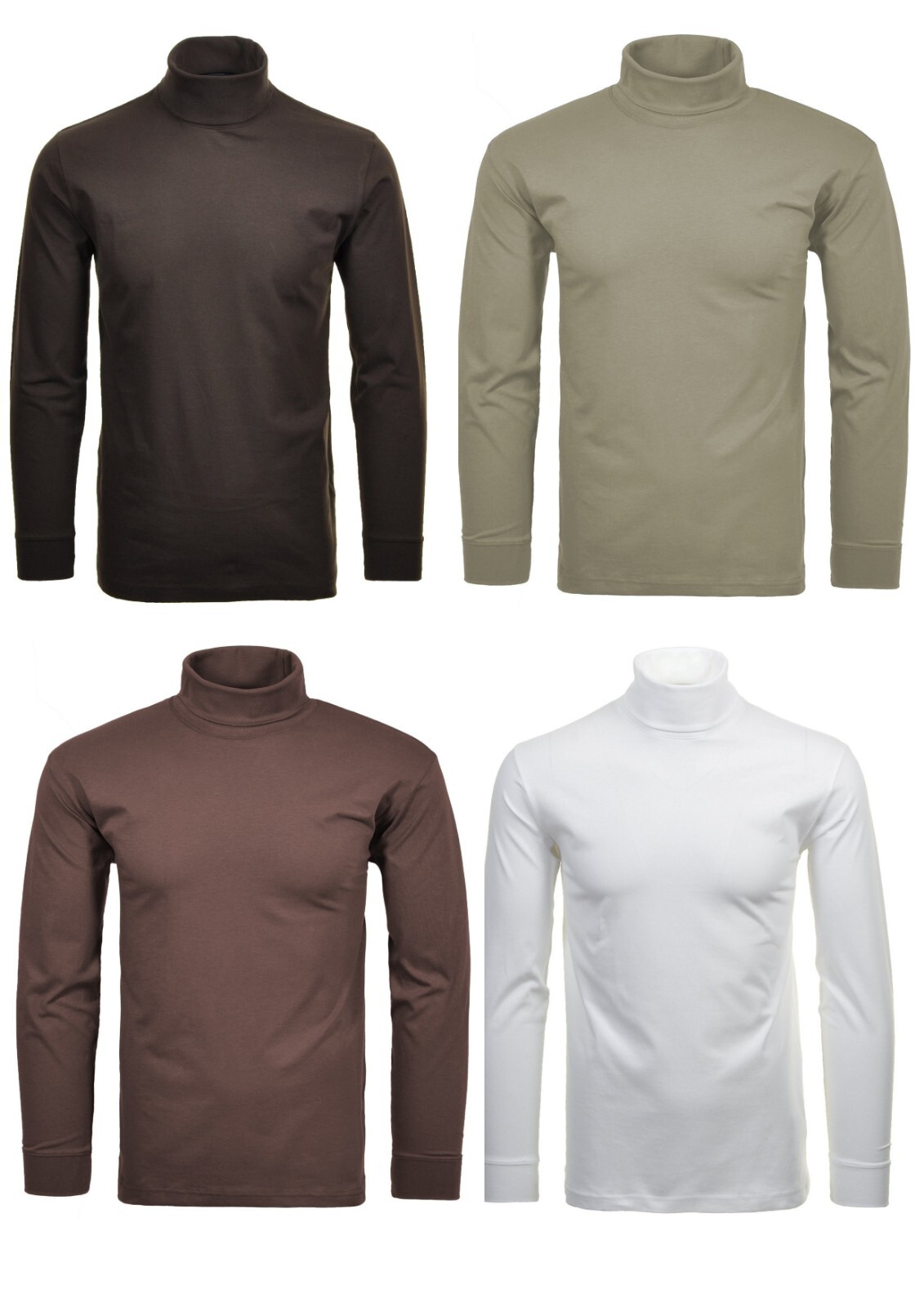 Cotton Turtleneck Roll 