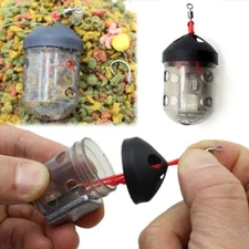  Maggot Feeder Cage 28g Pellet Lure Cage Inline Method Lead Sinker Tackle