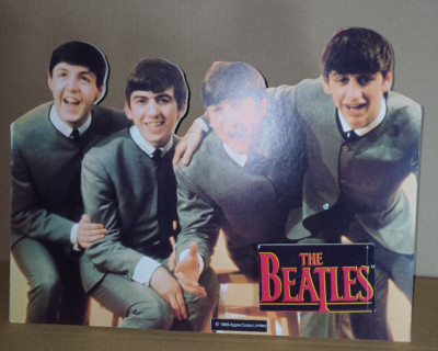 THE BEATLES : original promotional stand-up Shop display !!!