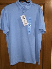 NWT Men s Members Mark Favorite Men s Super Soft Polo Blue Size L