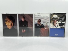 Lot Of 4 Elton John Cassette Tapes Greatest Hits Made In England Love Songs