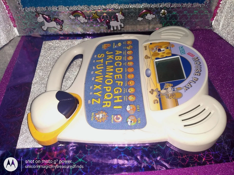Vtg. 🦄Vtech / Little Smart Children's "Mouse Play" Learning Skills Laptop Toy! - Image 3 of 4