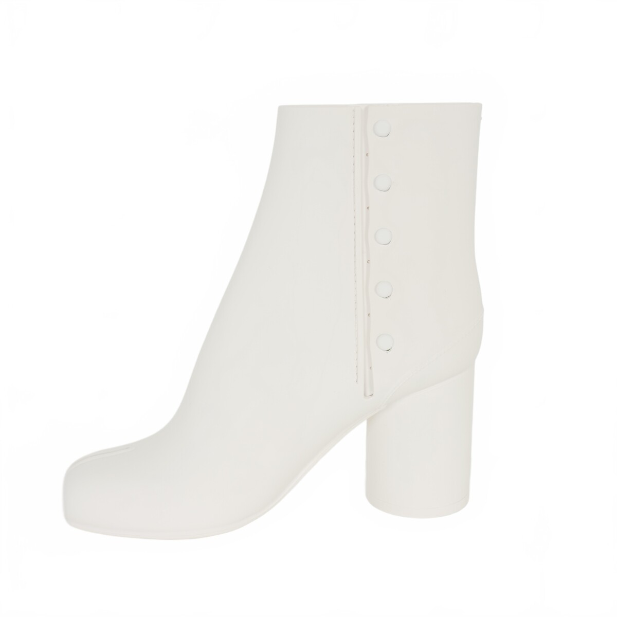 Boots】Maison Margiela Tabi Rubber Short Boots 37 White Boots】Maison Margiela Tabi Rubber Short Boots 37 White