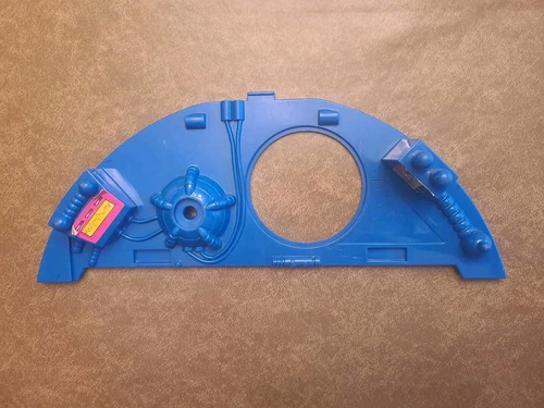 Vintage 1990 TMNT Teenage Mutant Ninja Turtles Technodrome Parts Platform Blue