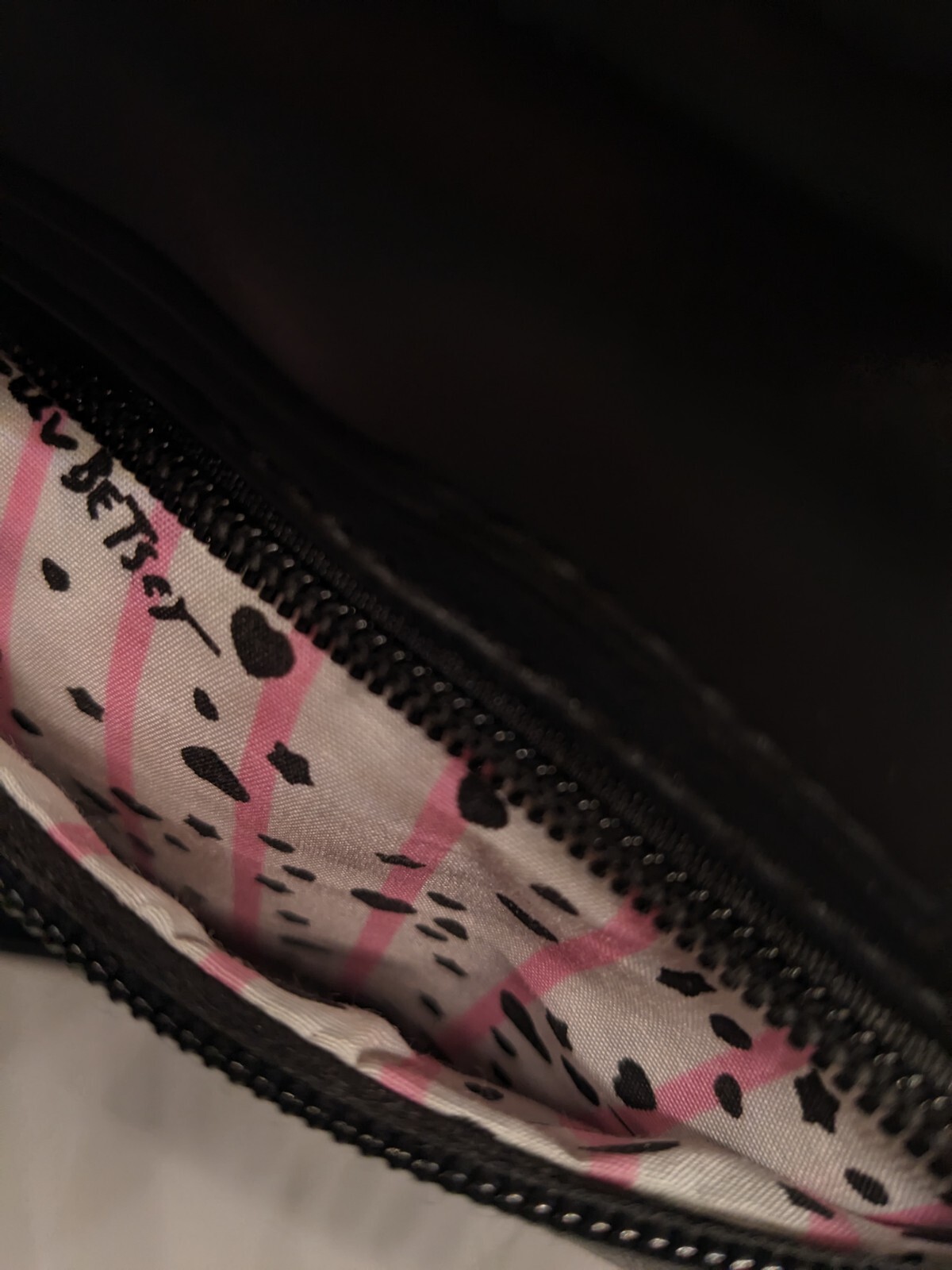 Betsey Johnson Red/Black Little Devil Backpack School… Gem