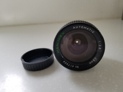 Hanimex Automatic 28mm 1:2.8 Wide Angle Lens