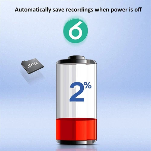 38 Hrs Mini Voice Activated Recorder Digital Audio Magnetic 32GB MP3 Player - Picture 15 of 20