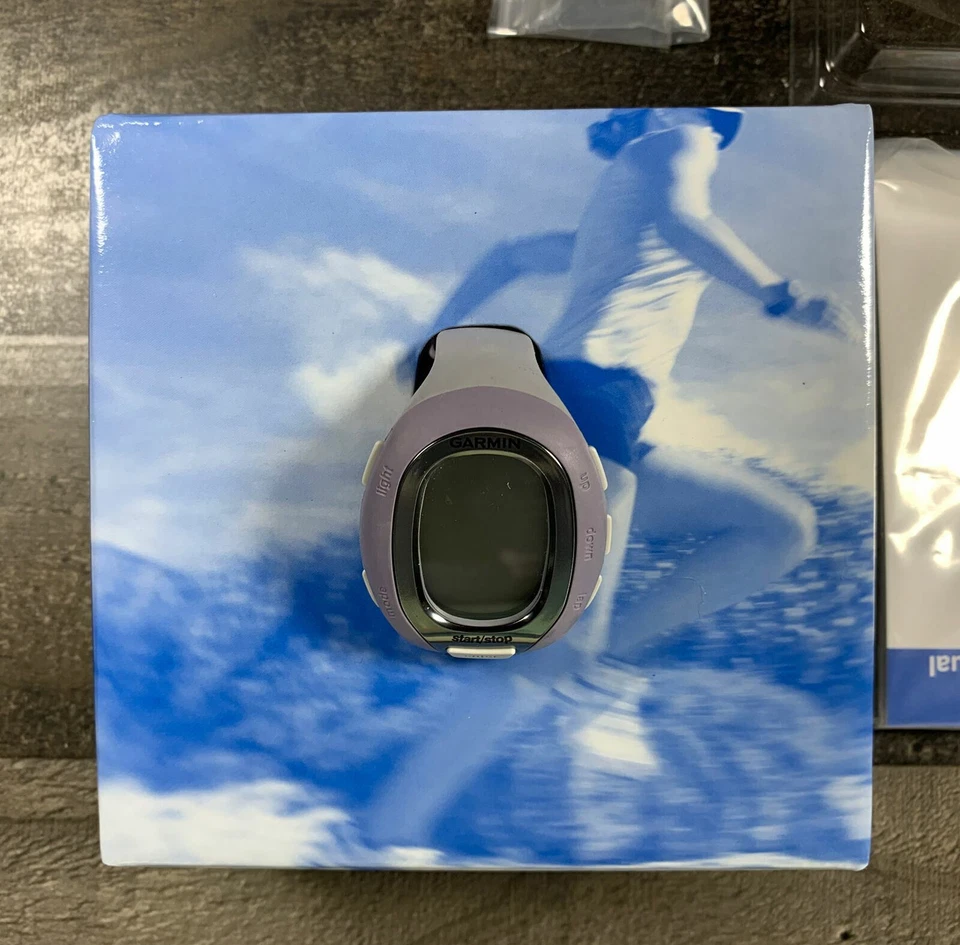 Garmin FR60 /ANT+ USB Stick Sport Heart Rate Monitor Watch Lilac  Camping Hiking - Image 3 of 4