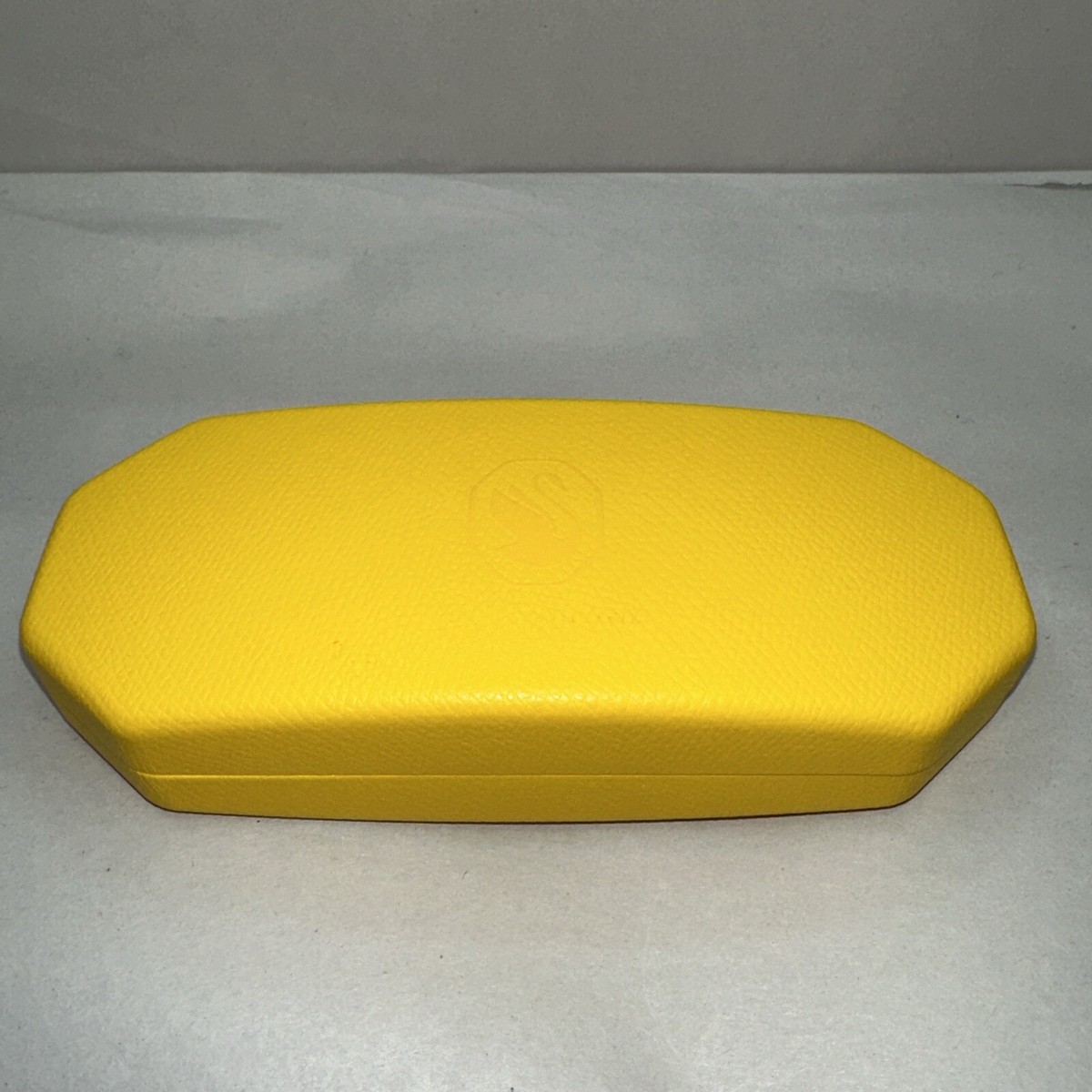 SWAROVSKI Sunglasses Eyeglasses Yellow Hard Case SWAN. Case  display picture 3