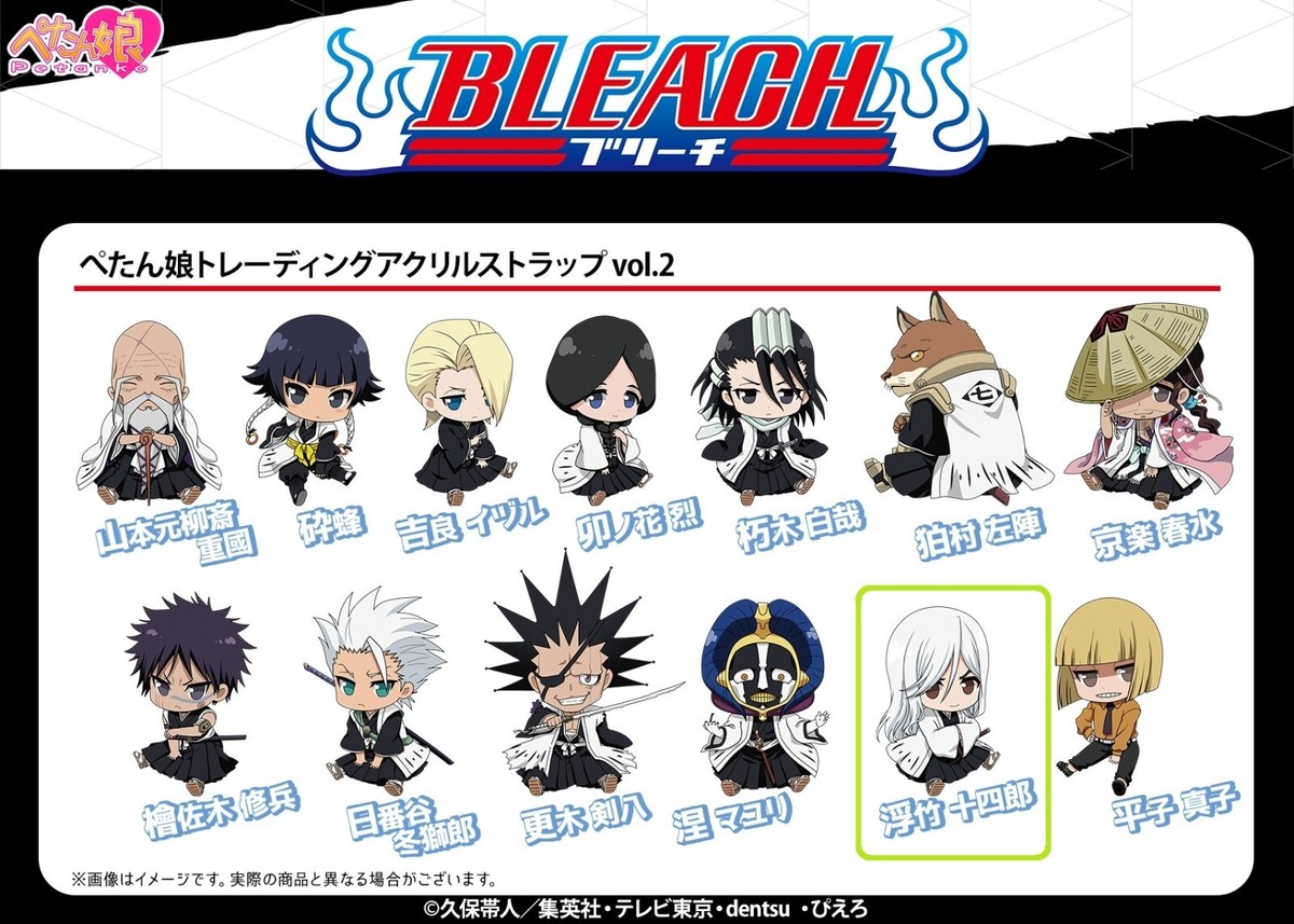 アクセサリー potowanko Penguin Parade BLEACH Petanko Trading Acrylic Strap Charm