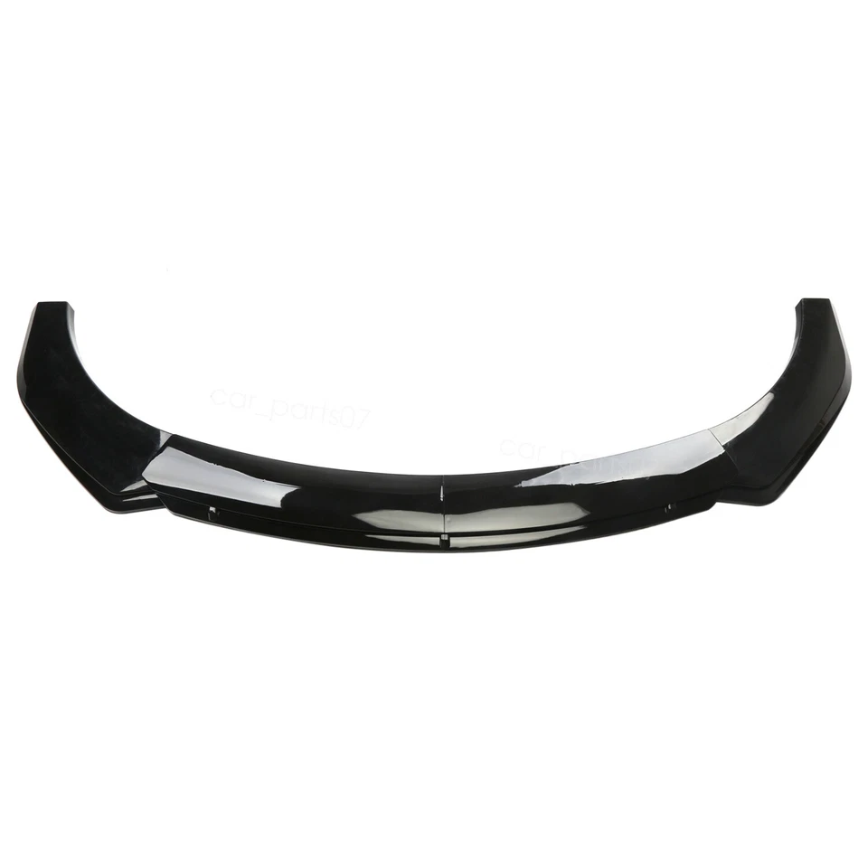 For Suzuki SX4 Front Bumper Lip Spoiler Splitter Kit Side Skirts Extension 86.6" - Image 3 of 4