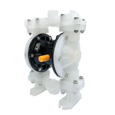 1" NPT Inlet & Outlet Air-Operated Diaphragm Pneumatic Double Diaphragm Pump NEW