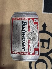 Vintage Budweiser Beer Can Belt Buckles 1996 Official License Product