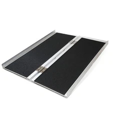 Clevr 3' (36" x 31") Extra Wide Aluminum Foldable Wheelchair Loading Ramp