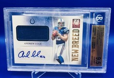 2012 Topps Finest Football Andrew Luck Superfractor Listed on eBay 13