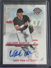 2025 Panini Prospect Edition Walker Martin Auto /25 Prizm Refractor #103