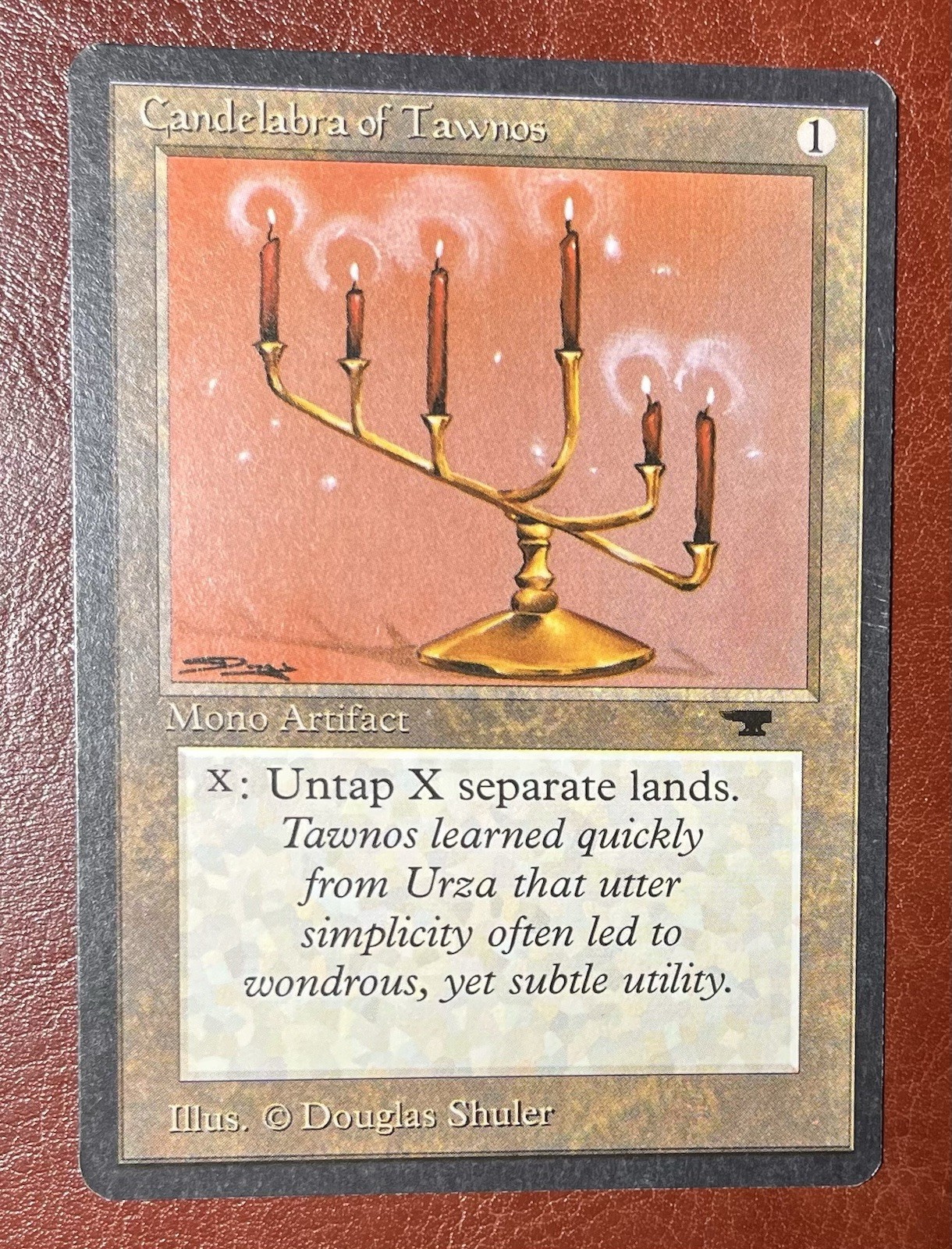 Candelabra of Tawnos Antiquities Regular Excellent Magic MTG