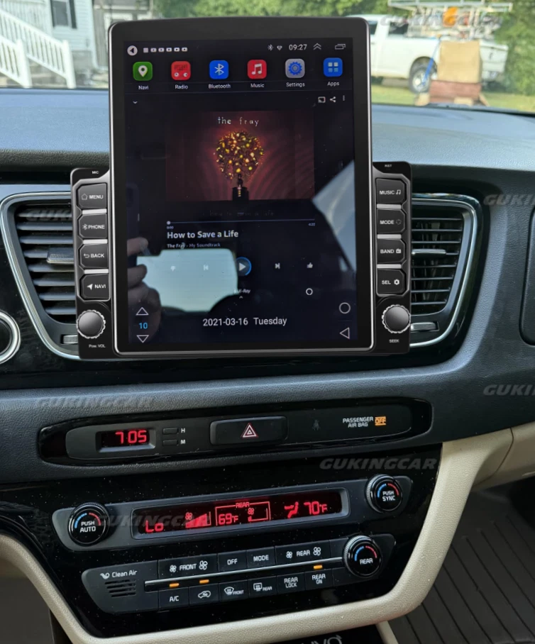 4+64GB 9.7" For Kia Sedona 2015-2021 Car Stereo Radio Android13 CarPlay GPS Foto 2 de 4