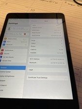 Apple iPad Mini 2 16GB Space Gray ME276LL/A Wifi only A1489