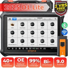 2025 OTOFIX D1 Lite Bidirectional Full System Diagnostic Tool Key Coding Scanner