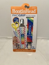 BooginHead Pacigrip Pacifier Clips 2- Pack Great For Teethers  Toys