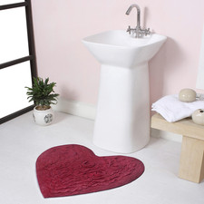 Home Weavers Bell Flower Collection 100 Cotton Tufted Bath Rugs Extra Soft And