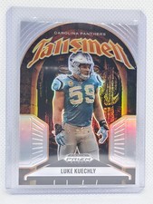 2025 Panini Prizm Black - Talismen Luke Kuechly #7 Silver Prizm