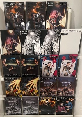 18 SUPERNATURAL #1-2 MESS1AS 1:40/1:30/1:20/1:10/A-E VARIANTS DYNAMITE 2025 NM+