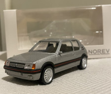 Diecast Norev Peugeot 205 gti 1992 Grey 1/43 1:43 Car New IN Box