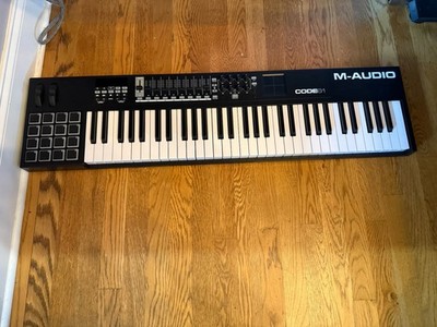 M-Audio Code 61 MIDI Controller Keyboard with Drum Pads - For