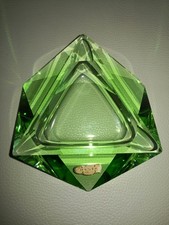 Art Deco Vintage Boheme Kristall Aschenbecher. Moser Zugeschrieben? 1920-1930