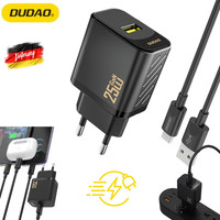 WandladegeräT 25W Gan NetzladegeräT Usb Mit Kabel Dudao