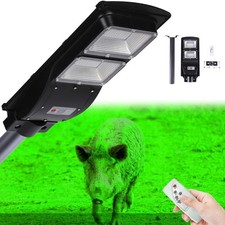 Hog Light, Solar Green Lights For Hunting Deer Hog Pig Activated Feede