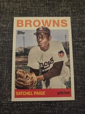 Satchel Paige 2025 Topps Archives 1964 #62 Browns 