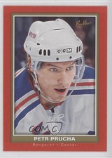 2005-06 Upper Deck Bee Hive Red Petr Prucha #136 aa7