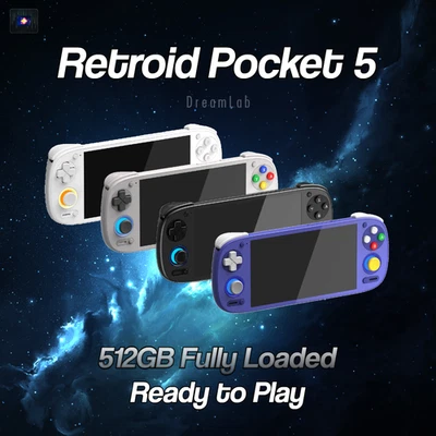 Retroid Pocket 5 Handheld Retrogaming Console