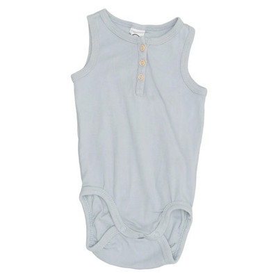 H&M, Body, Größe: 68, Blau, Baumwolle, Einfarbig, Unisex (Kinder) #Dhg