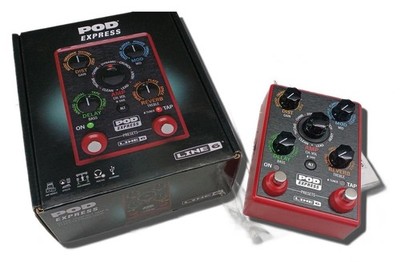 Line 6 POD Express Multi-Effects Processor Effects Pedal Tested & Works 23253